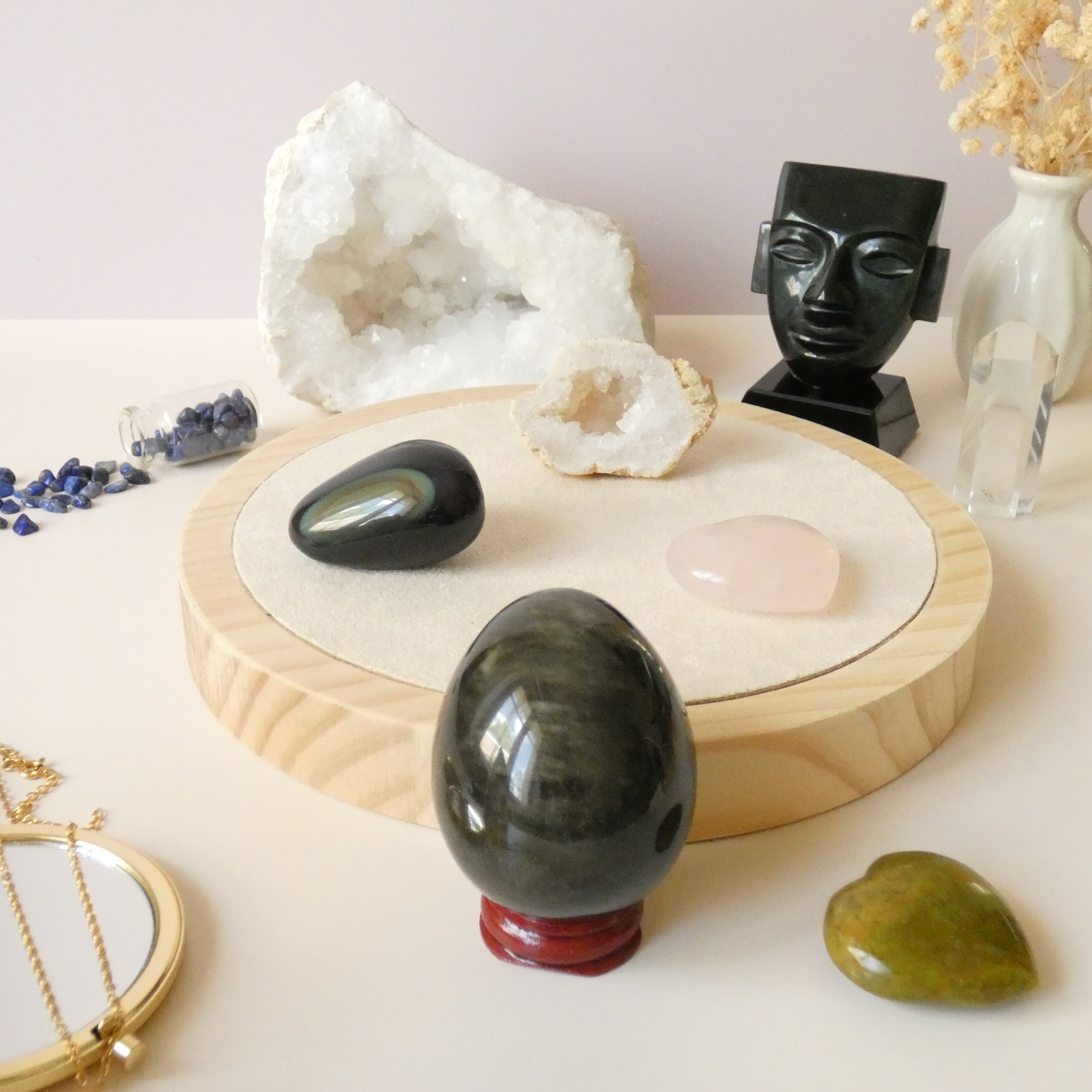 Oeufs, galets et autres formes