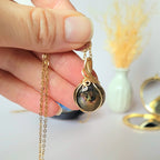 Pendentif en labradorite 3,1 cm bijou artisanal