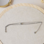 Bracelet en labradorite et acier inoxydable