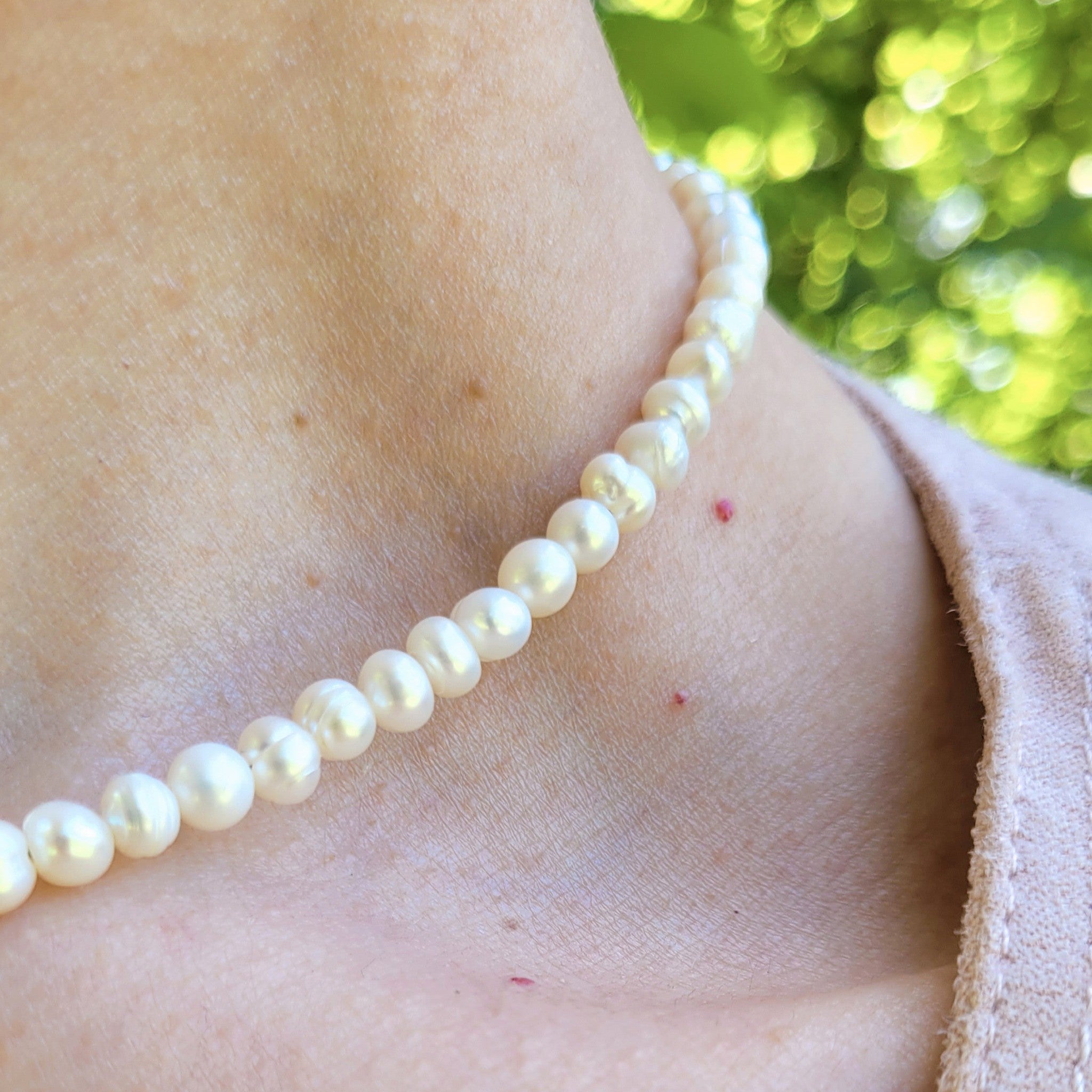 Collier Awen nacre