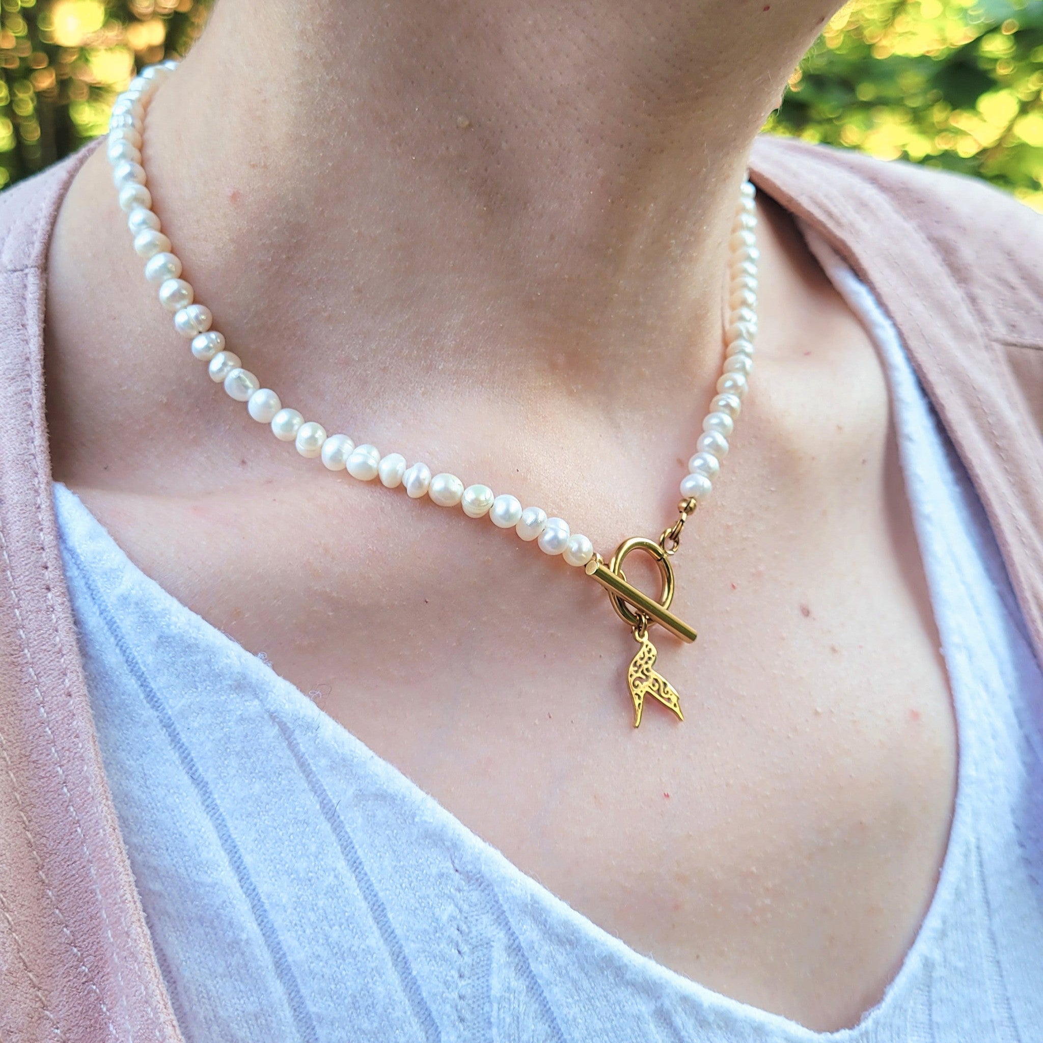 Collier Awen nacre