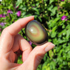 Galet en obsidienne oeil céleste