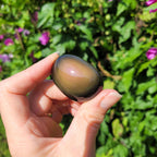 Galet en obsidienne oeil céleste