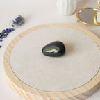 Galet en obsidienne oeil céleste (arc en ciel)