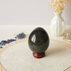 Oeuf en obsidienne dorée du Mexique 6cm - 180gr