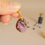 Pendentif agate du Malawi 2,2 cm