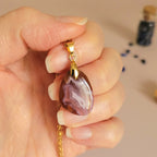 Pendentif agate du Malawi 2,2 cm