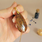 Pendentif agate sagénite 4,3 cm