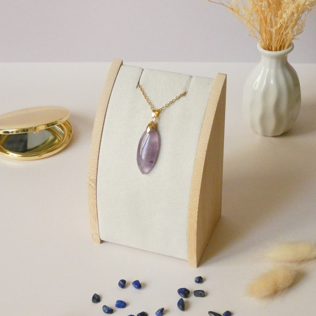 Pendentif améthyste 3,1 cm