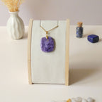 Pendentif en charoïte 2,9 cm pierre naturelle