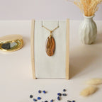 Pendentif jaspe polychrome 4 cm