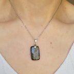 Pendentif en labradorite – 2,3 cm