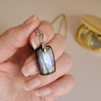 Pendentif en labradorite – 2,3 cm