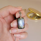 Pendentif en labradorite – 2,3 cm