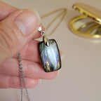 Pendentif en labradorite – 2,3 cm