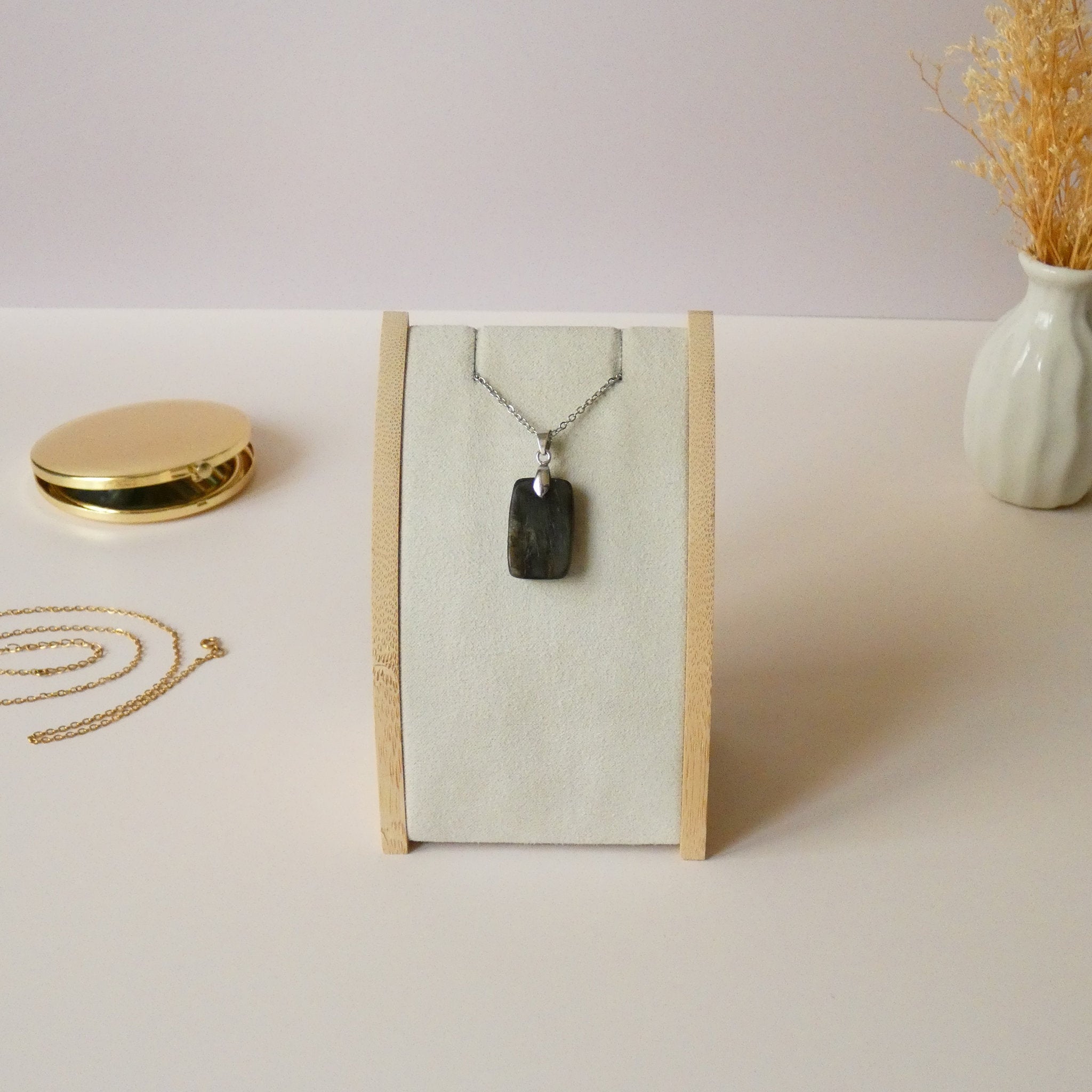 Pendentif en labradorite – 2,3 cm