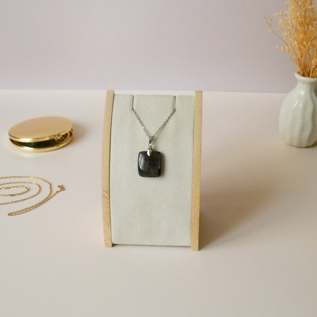 Pendentif en labradorite – 2 cm