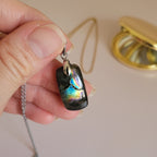 Pendentif en labradorite – 2,3 cm