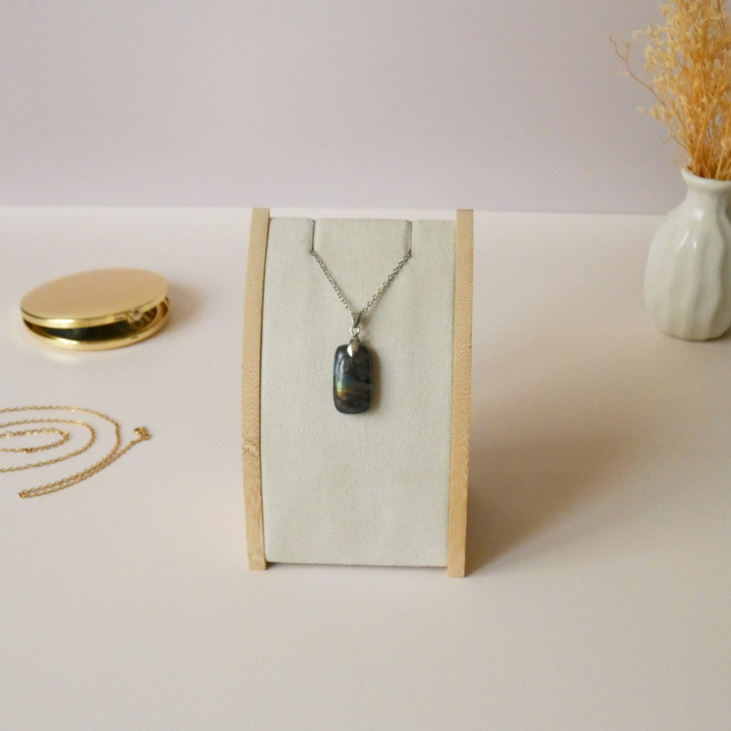 Pendentif en labradorite – 2,3 cm