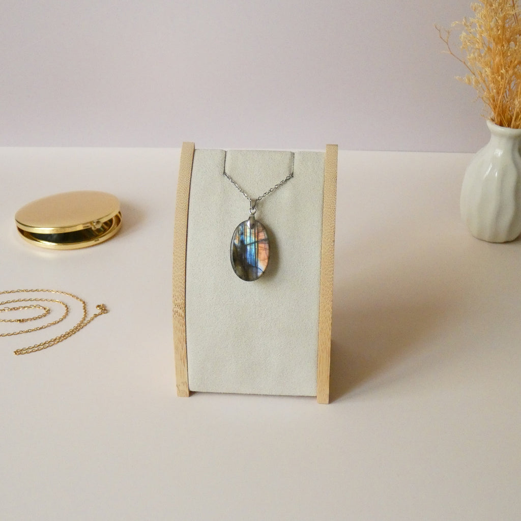 Pendentif en labradorite – 2,9 cm