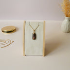 Pendentif en labradorite violette – 2,2 cm