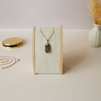 Pendentif en labradorite violette – 2,2 cm