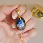 Pendentif en labradorite – 2,5 cm