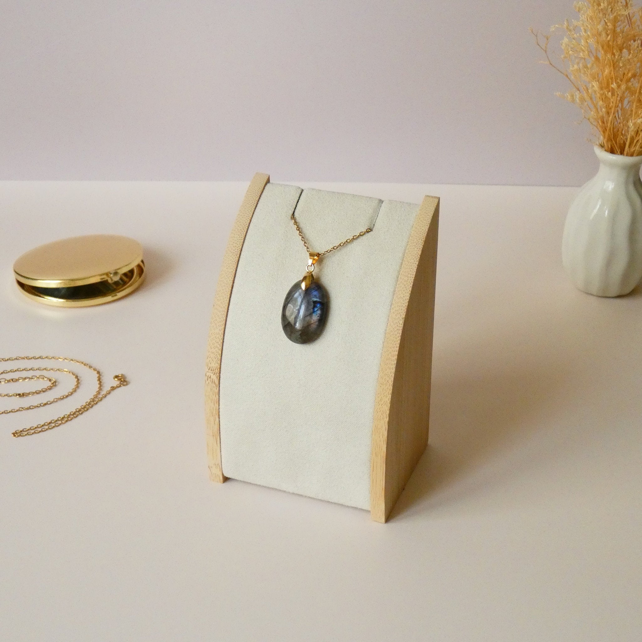 Pendentif en labradorite – 2,5 cm
