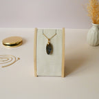 Pendentif en labradorite violette – 2,9 cm
