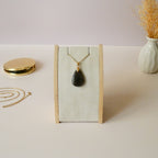 Pendentif en labradorite violette – 2,8 cm