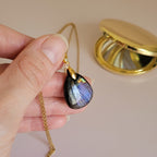 Pendentif en labradorite – 2,3 cm