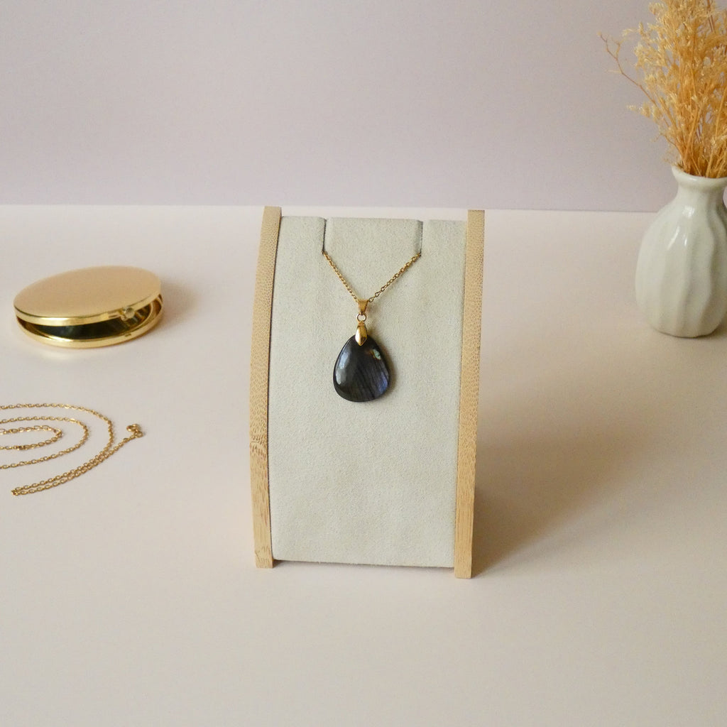 Pendentif en labradorite – 2,3 cm