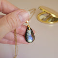 Pendentif en labradorite – 2,5 cm