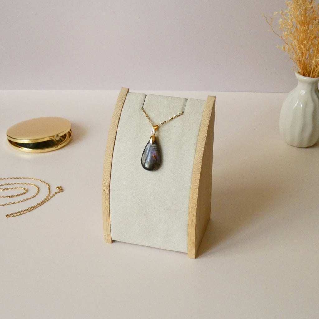 Pendentif en labradorite – 2,5 cm