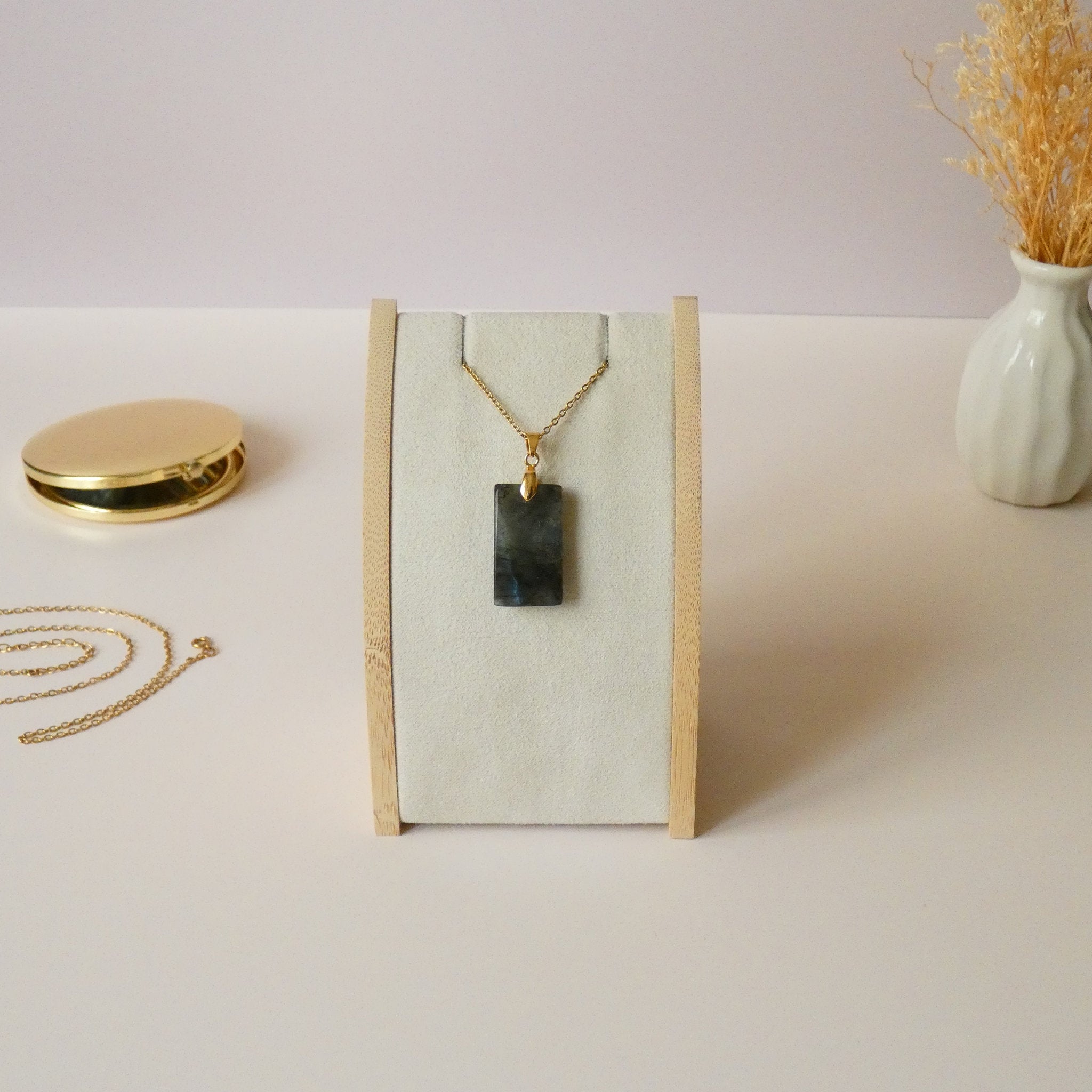 Pendentif en labradorite – 2,7 cm
