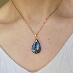 Pendentif en labradorite – 2,5 cm