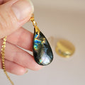 Pendentif en labradorite – 3,1 cm