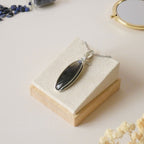 Pendentif en labradorite bleue 6,2 cm bijou artisanal