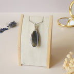 Pendentif en labradorite bleue 5,6 cm bijou artisanal