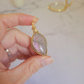 Pendentif en labradorite 4,6 cm bijou artisanal