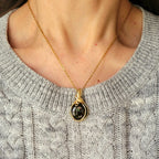 Pendentif en labradorite 3,1 cm bijou artisanal