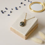 Pendentif en labradorite 3,1 cm bijou artisanal