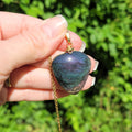 Pendentif en obsidienne manta huichol – 3,1 cm