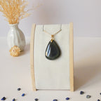 Pendentif obsidienne œil céleste – couleurs mélangées – 3,6 cm