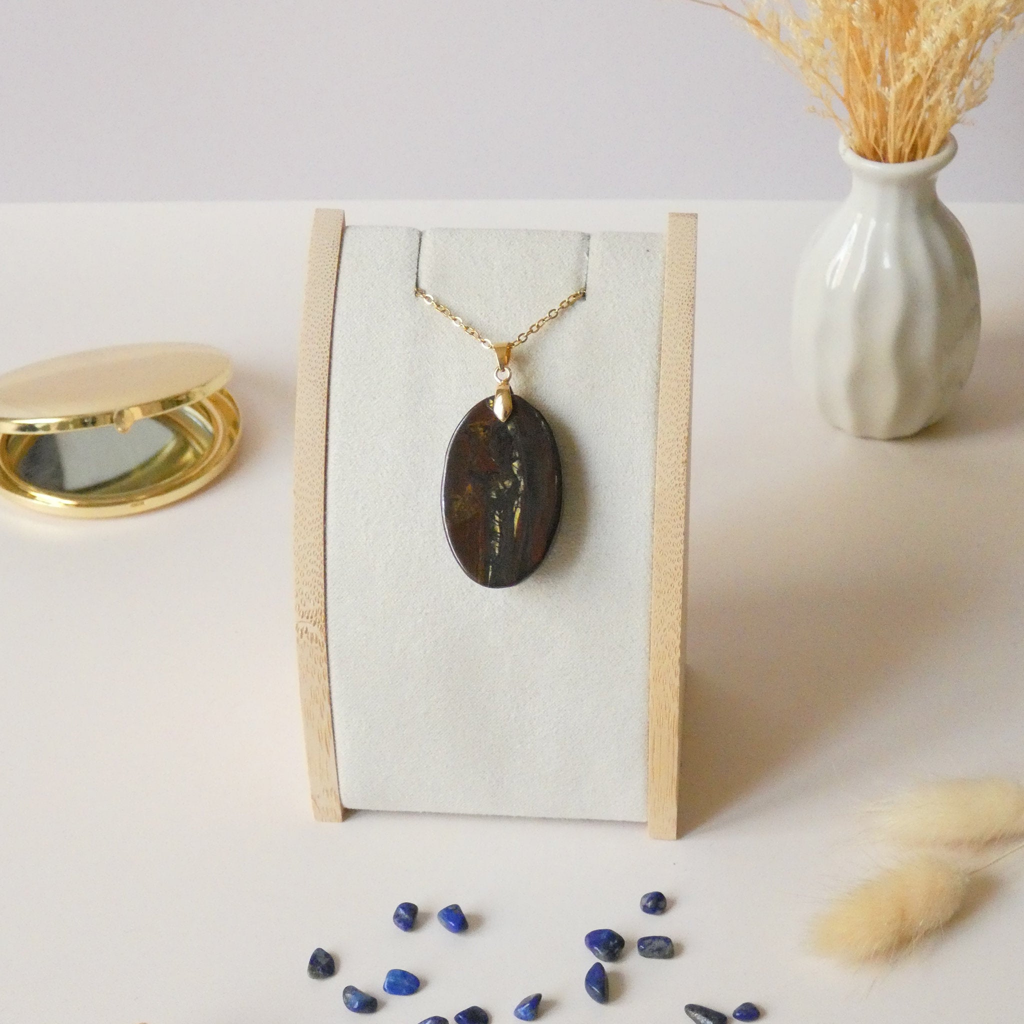 Pendentif oeil de fer 3,7 cm