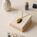 Pendentif oeil de tigre 2,8 cm