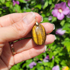 Pendentif oeil de tigre 2,8 cm