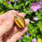 Pendentif oeil de tigre 2,8 cm